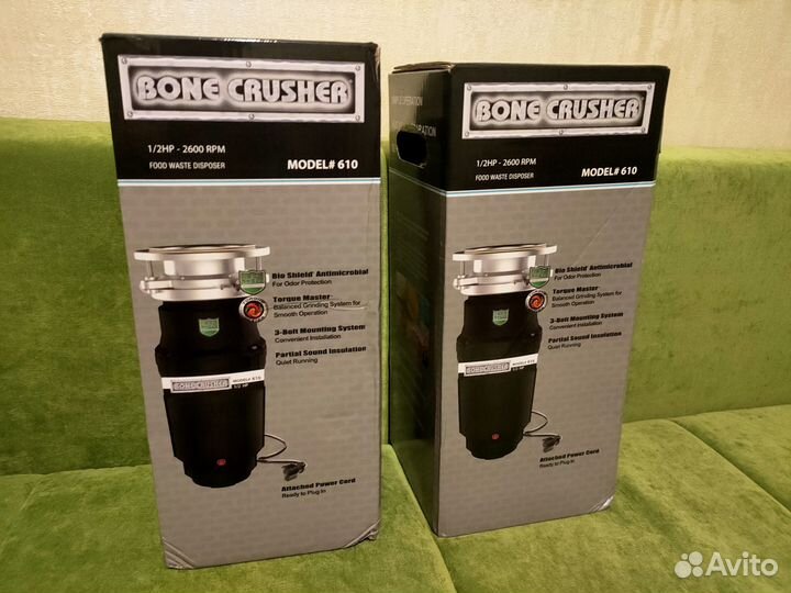 Измельчитель пищевых отходов Bone Crusher BC610-AS