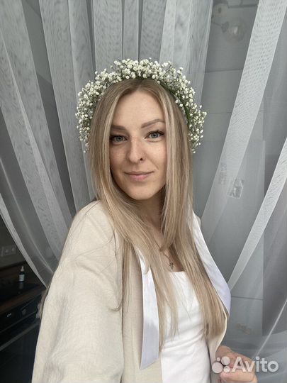 Украшения из живых цветов