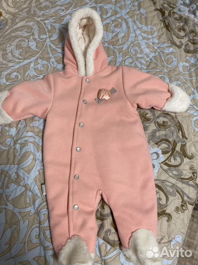 Костюм на выписку для девочки