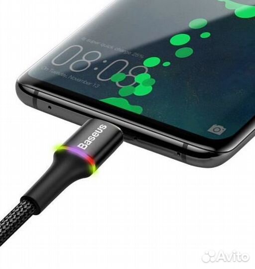 Кабель USB-Micro Baseus camgh-C01 Black 2м