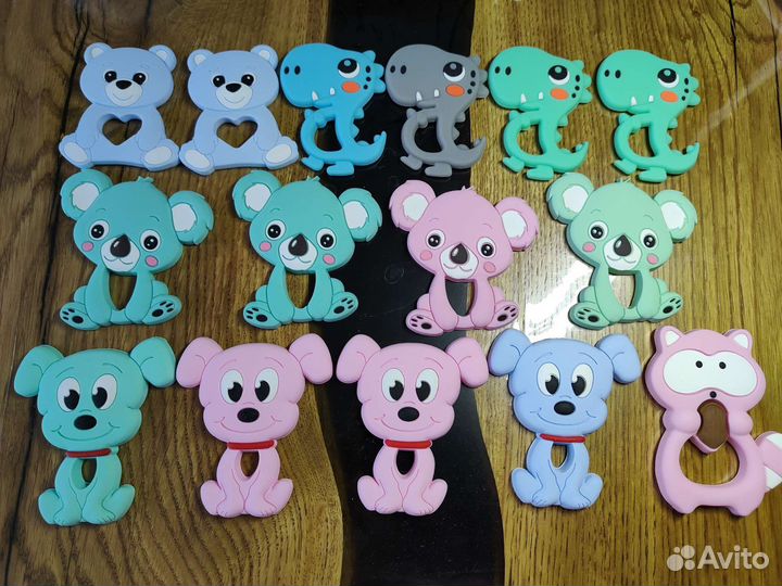 Бусины из пищевого силикона