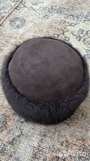 Норковая шапка кубанка женская новая