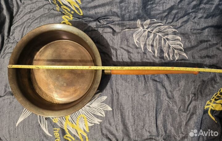 Латунный таз для варки варенья СССР, Кольчугино