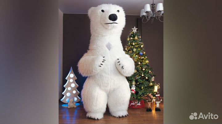 Аниматор Белый Мишка Джексон