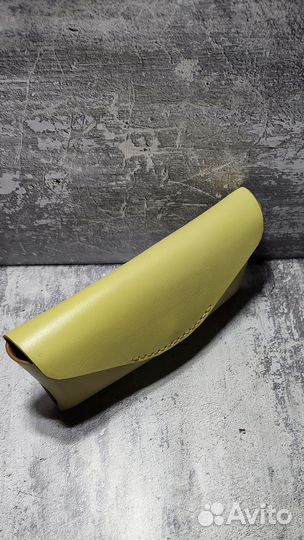 Футляр для очков кожаный