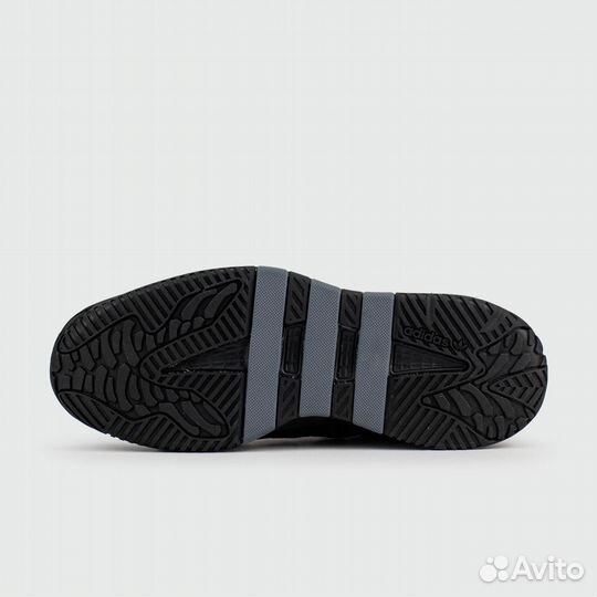 Кроссовки Adidas Niteball Black / Yellow with Fur