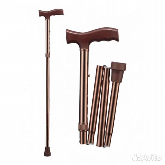 Трость алюминиевая, складная с упс, регулир.длины