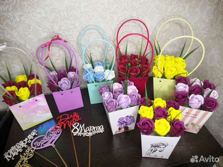 Мыльные розы