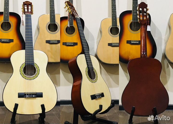 Гитара новая классика для детей Fabio 3610 N 3/4