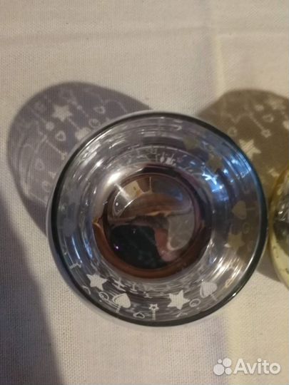 Подсвечники стеклянные