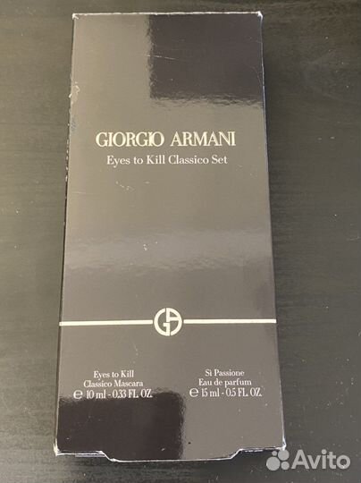 Giorgio Armani Eyes to kill Classico Тушь