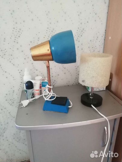 Лампа настольная винтажная