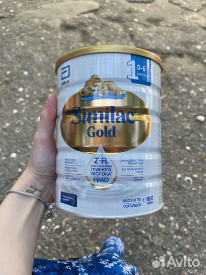 Смесь similac gold 1 800гр