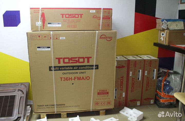 Сплит система с установкой