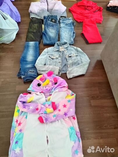 Одежда и обувь на девочку 152 пакетом