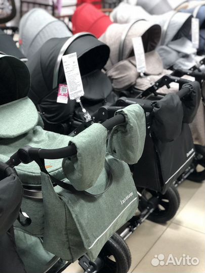 Коляска трансформер 2в1 luxmom 555