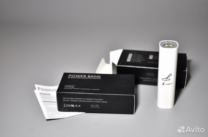 Внешний аккумулятор 2000 мAh, новый