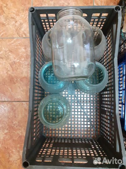 Банки стеклянные бу