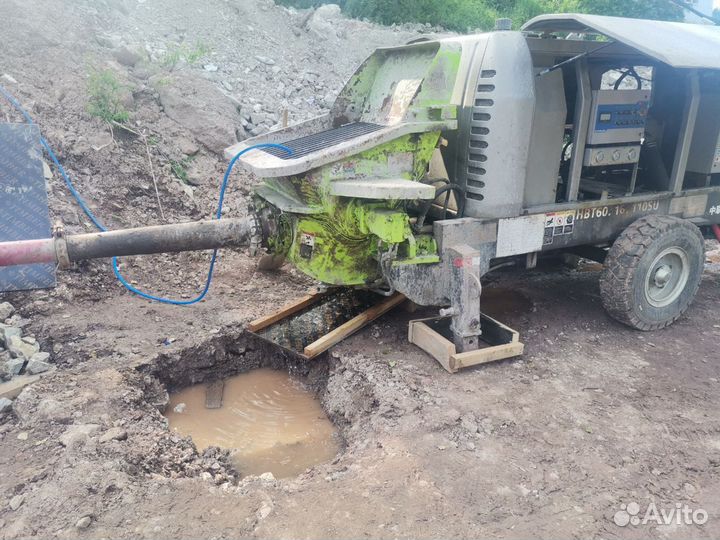 Аренда стационарного бетононасоса