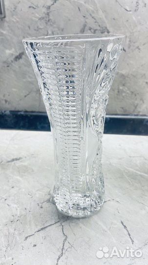 Ваза для цветов. Хрусталь. Crystal bohemia