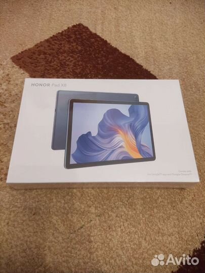 Планшет Honor pad x8, 4/64 Gb, wi-fi, синий, новый