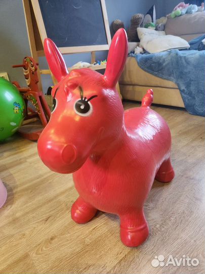 Попрыгун надувной скакун лошадка