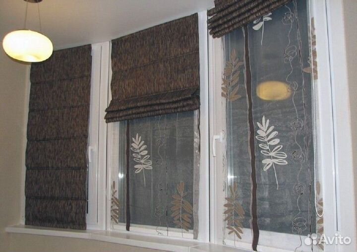 Рулонные шторы на окно