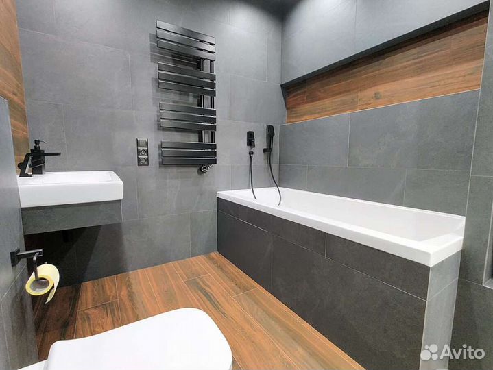 Ремонт ванной комнаты и санузла