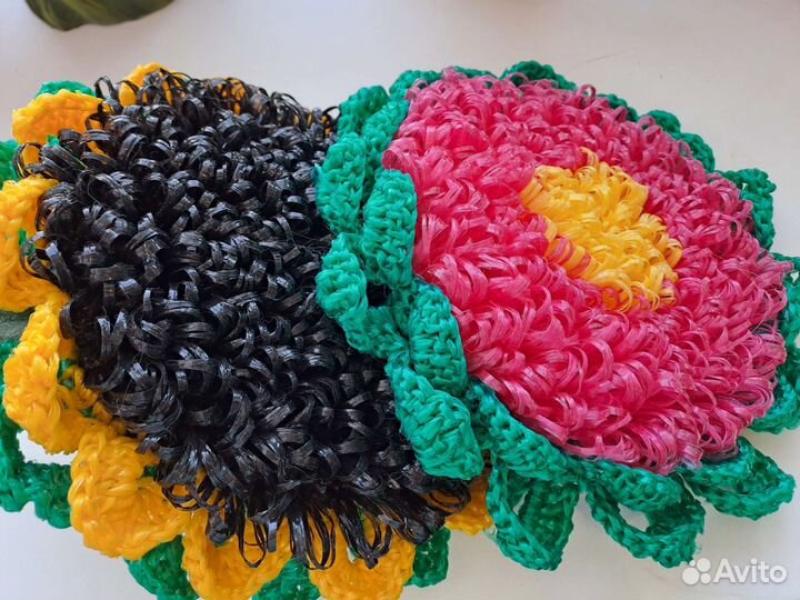 Мочалка ручной работы