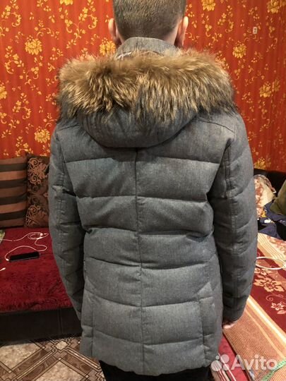 Пуховик мужской Moncler оригинал бу