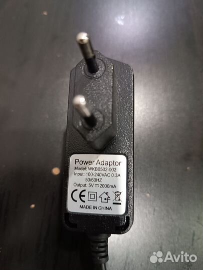 Блок питания Power Adapter (adaptor) 5V 0,2A