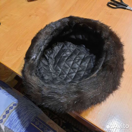 Меховая мужская кепка