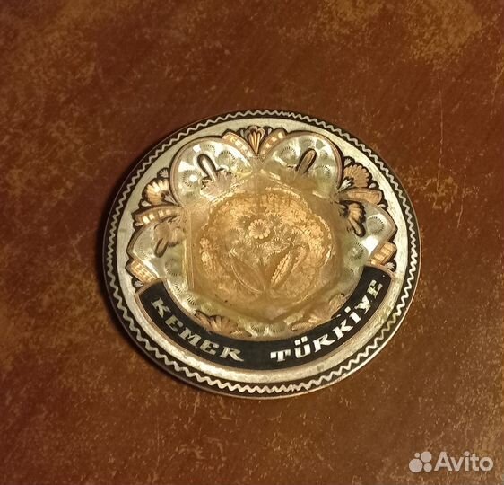 Медная тарелка. Турция