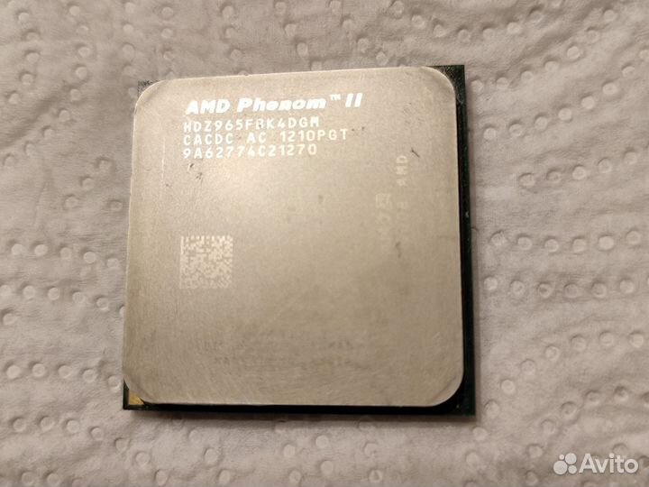 Phenom II X4 965 Black Edition : Intel\775\1155