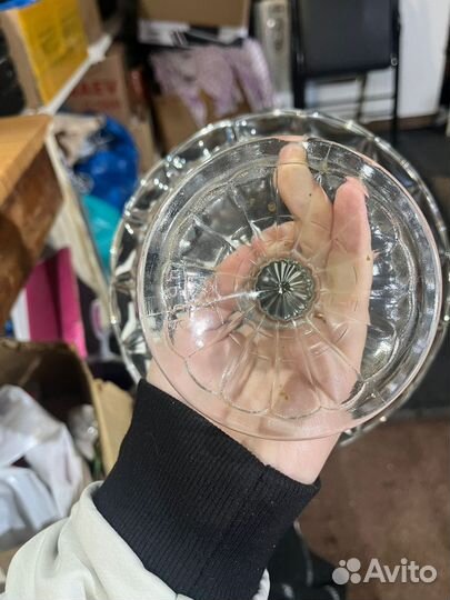 Ваза фруктовница на ножке СССР