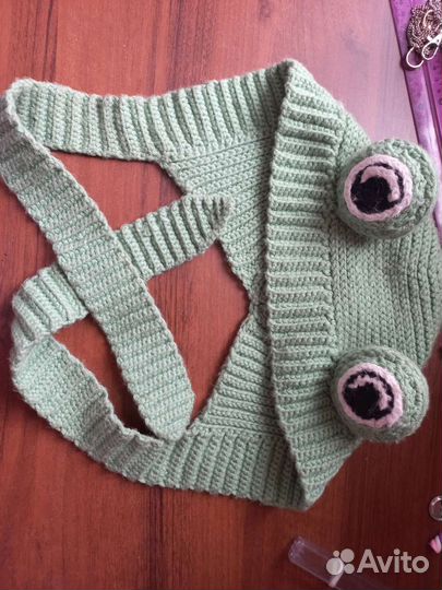 Шапка жабка