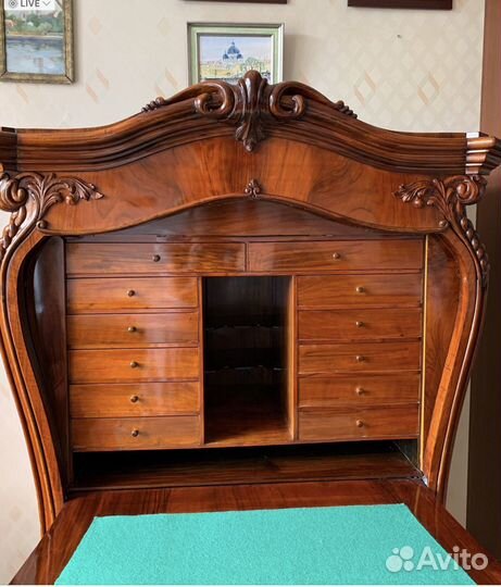 Антикварный секретер 19 век