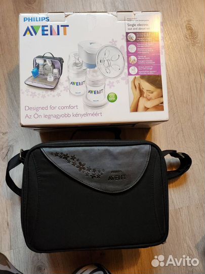 Молокоотсос avent электрический