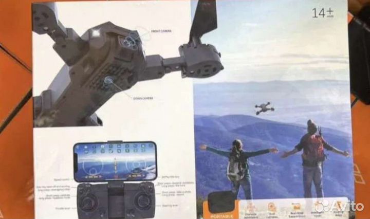 Квадрокоптер две камеры HD