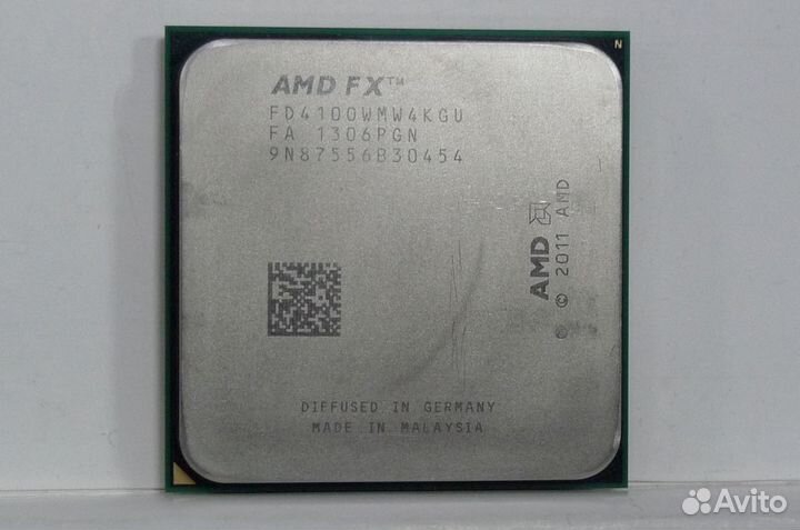 Процессор AM3+ AMD FX-4100 (4x3600мгц, L3 8192Kb)