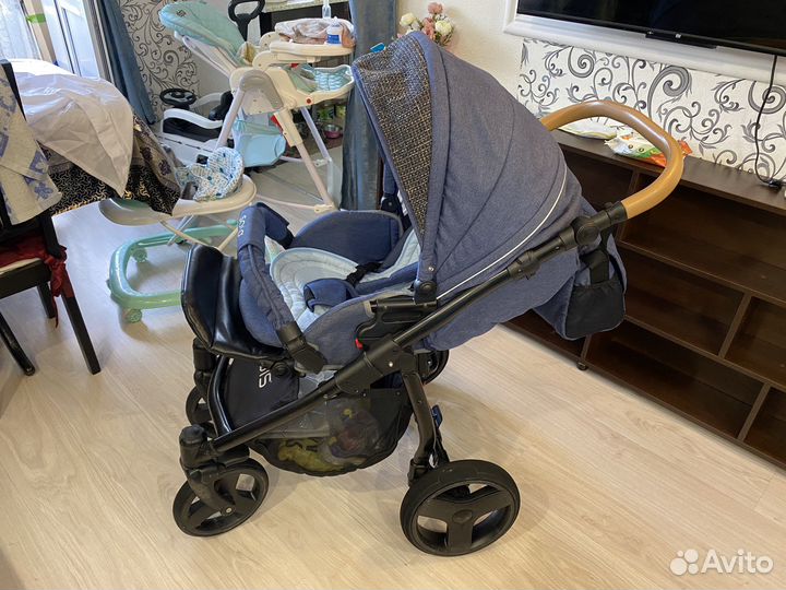 Коляска 3 в 1 rudis solo