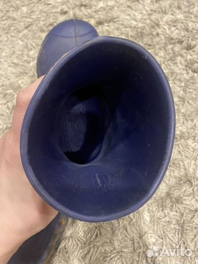 Детские резиновые сапоги