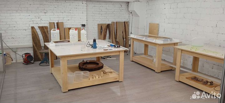 Обучение по работе с эпоксидной смолой