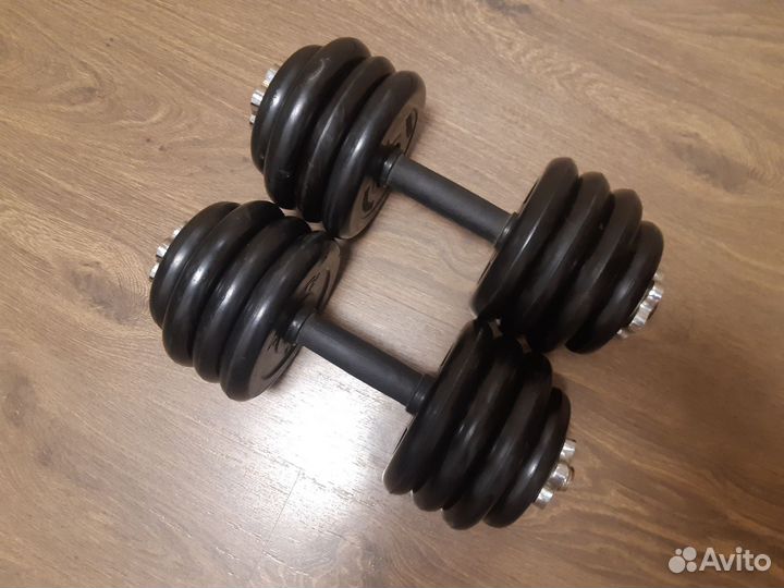 Гантели 2х20 кг