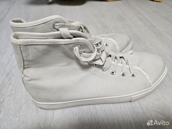 Кеды высокие женские 40р tendance