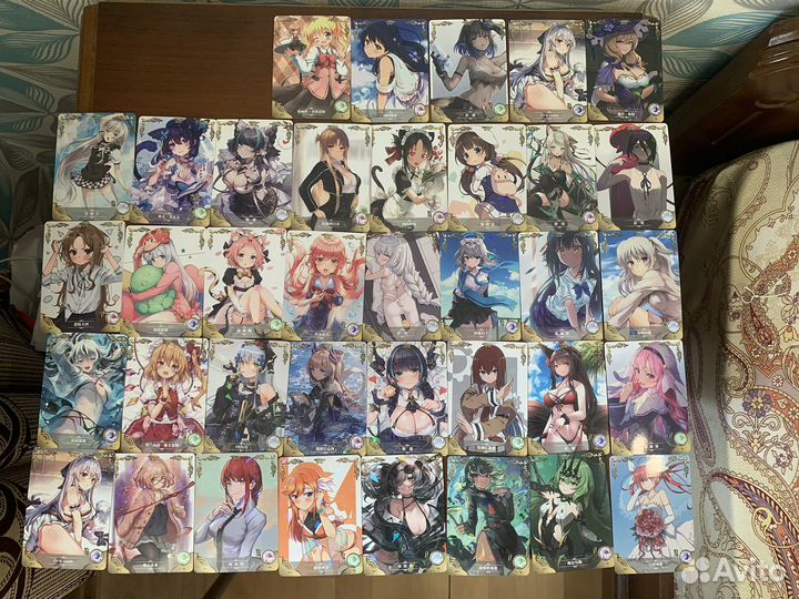 Карточки Аниме девочки Anime Girl