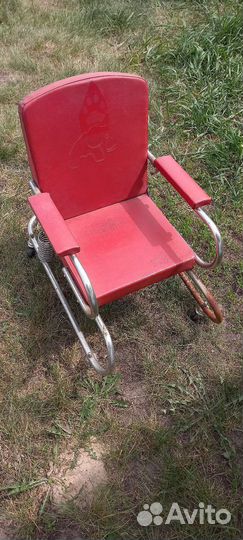 Кресло стул детский на колесиках СССР