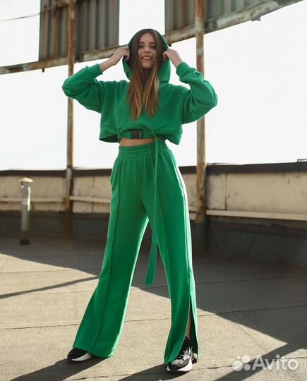 Зелёные штанишки bobo. Размер М