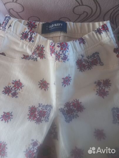 Джинсы для девочки олд нави