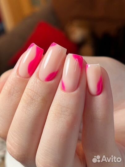 Маникюр с покрытием
